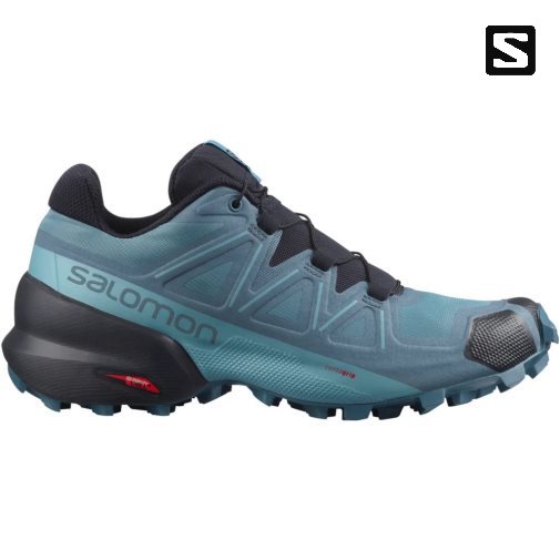 Blue Salomon Speedcross 5 Women's Trail Running Shoes | PH 60715N